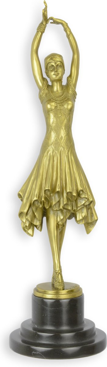 Wexdeco Bronzen Beeld Miss Kita Hoogte: 44,6 cm