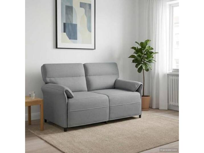 ZQQLVOO Sofa 100% Polyester, Metallrahmen, MDF, Sperrholz Modernes Design, Schaumstoffkissen, klappbare Armlehnen, stabiler Rahmen, für Wohnzimmer