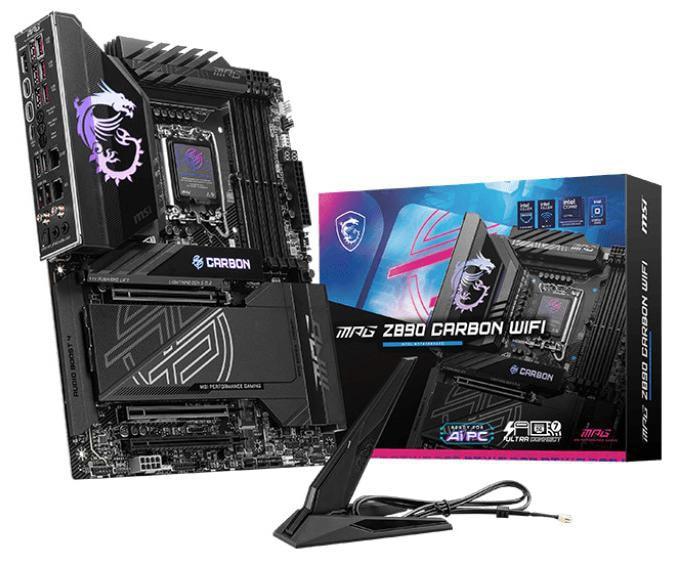 MSI MPG Z890 CARBON WIFI ATX Mainboard Sockel 1851 TB4/HDMI 7E17-001R