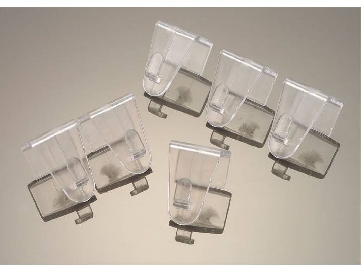 Türhaken RUCO, transparent, Kunststoff, Haken, Türhaken, Kunststoff