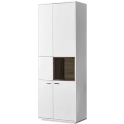 IDEAL Wohnen Vitrine Coruna Dekor Weiß