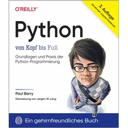 Python von Kopf bis Fuss, Sprachbücher von Paul Barry