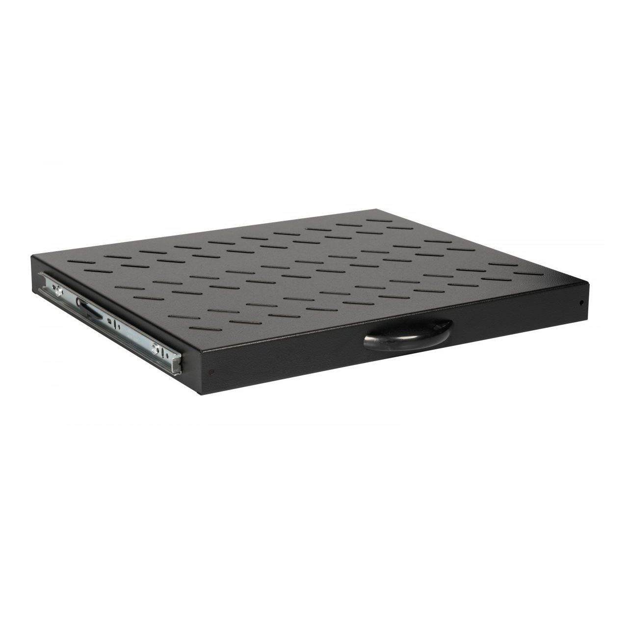Equip Fachboden variabel 19" für Serverschränke, 1U 60cm sw