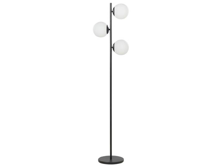 Lampadaire métal noir