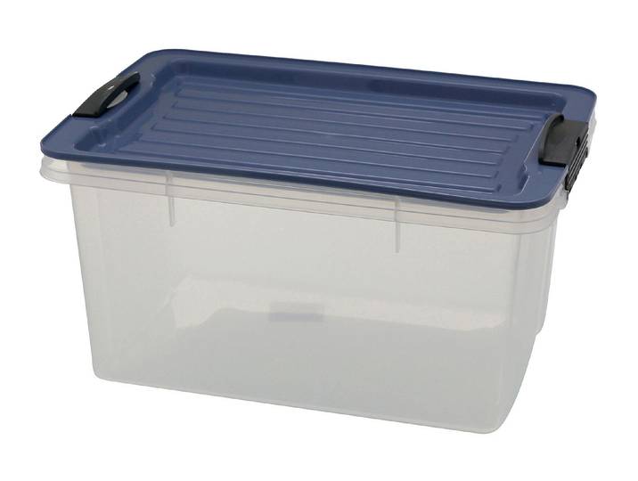 Rotho Stapelbox Compact Blau A5 4.5 l