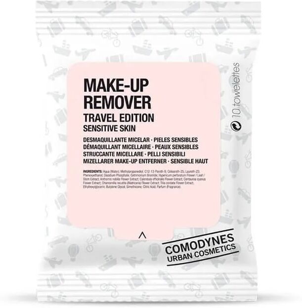 Comodynes MAKE-UP REMOVER DEMAQUILANTE PELES SENSÍVEIS 20 Lenços