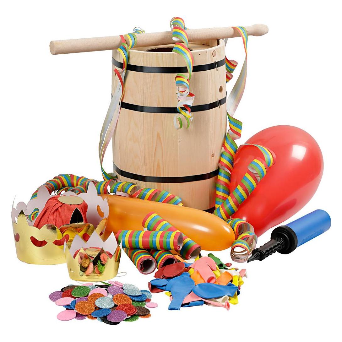 Creativ Company Carnival Barrel with Decorations (1 Stk.) (5712854188418)