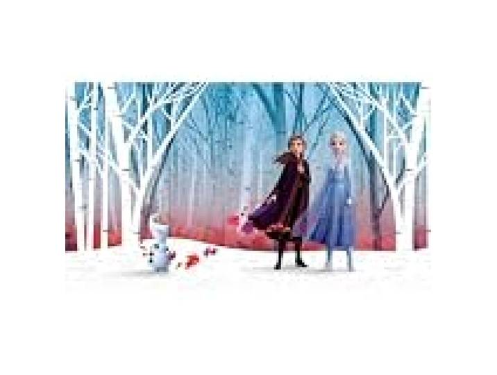 Fresque Murale Adhésive Géante la Reine des Neiges dans la Foret