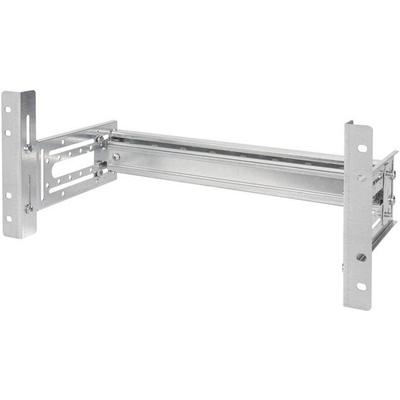 Digitus 483mm (19“)-Hutschienenträger, 4HE Montagezubehör Schraubbefestigung, Front, Frontbefestigung, Gehäuse, Hutschien