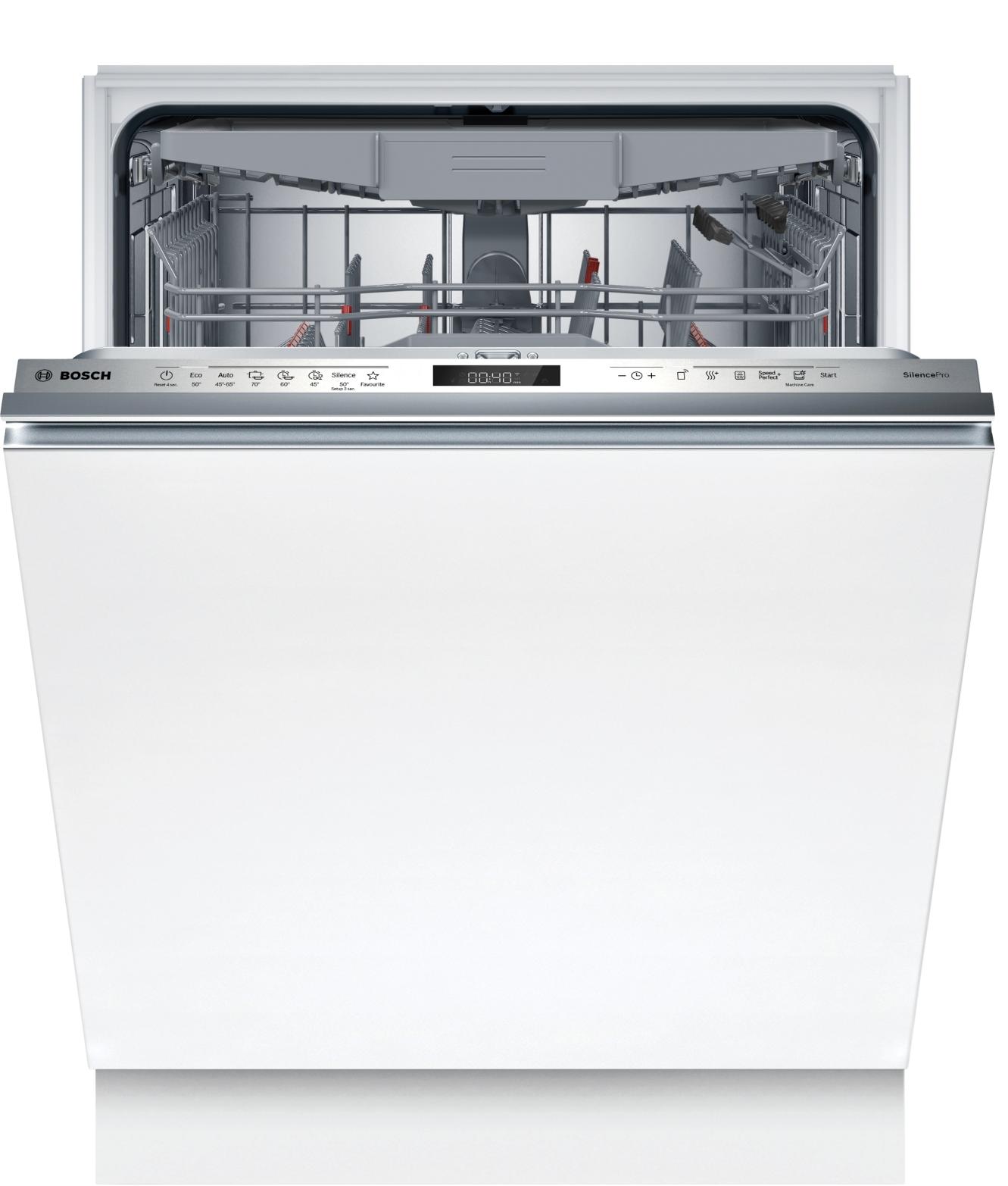 Bosch Serie 6 SBD6ECX18E, Voll integriert, Standardgröße (60 cm), Touchsteuerung, höher, Schublade, 14 Maßgedecke