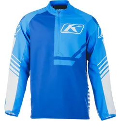 Klim Revolt 1/4 Zip, Funktionsshirt - Hellblau/Blau/Weiß - L