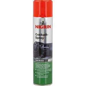 Nigrin Cockpitspray 74156, Neutral, mit spezieller Schaumtextur, Spray, 400 ml