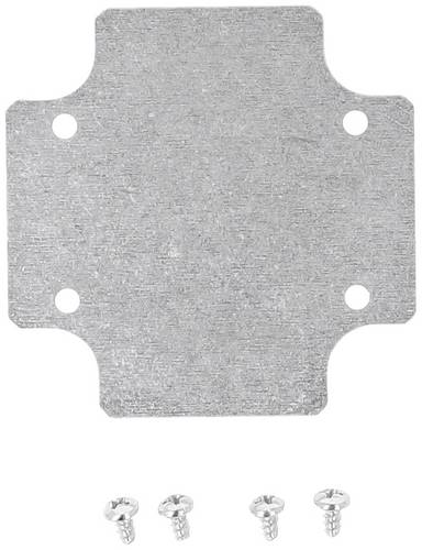 Hammond Electronics 1556BPL Innenplatte (L x B) 71mm x 71mm Aluminium 1St.