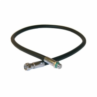 Polaris - Gummi HD-Schlauch - 15cm - Schwarz