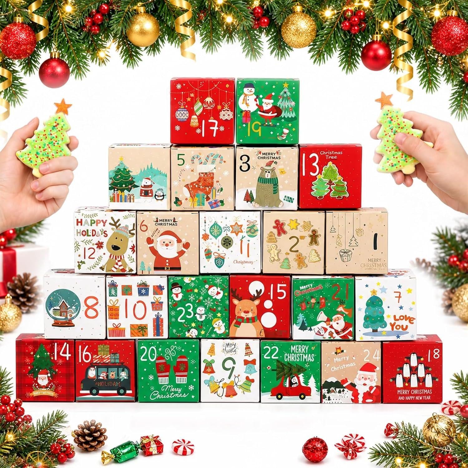 oCreon Doe-het-zelf adventskalender voor volwassenen