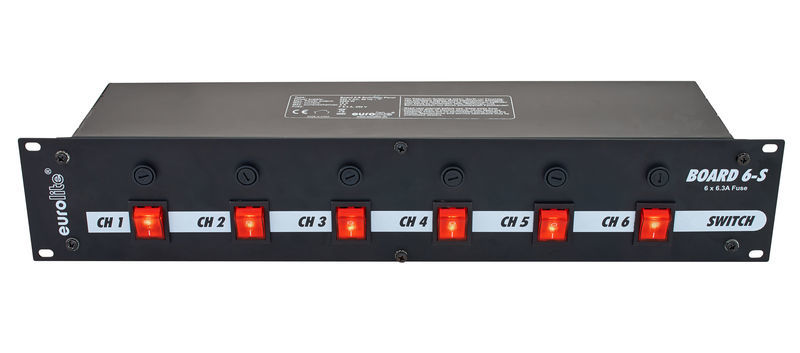 EuroLite 6 Channel Switchboard
