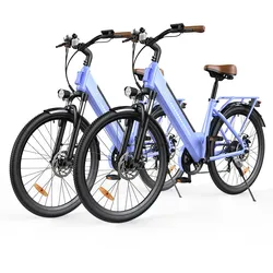 isinwheel UCityS Trekking E-Bike Tiefeinsteiger mit 750W Motor und App