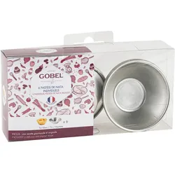 Gobel - Pastéis de Nata-Förmchen, 6 Stück - Weißblech - 196516