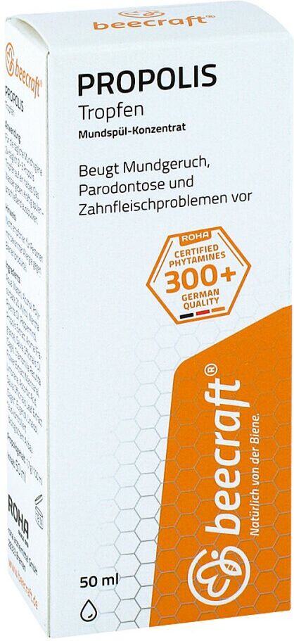 Beecraft Propolis Tropfen Mundspül-Konzentrat 50ml