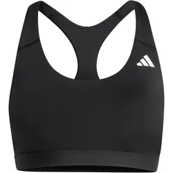 adidas Optime Essentials Workout Mid Support Sport-BH Damen JN6892 - black XL