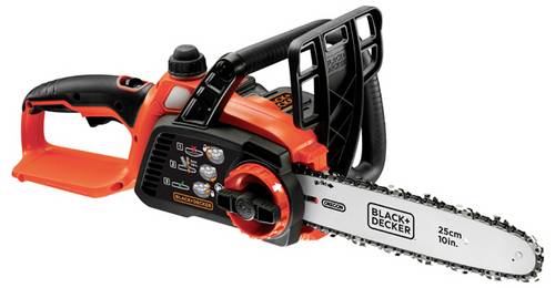 Black & Decker Akku Akku-Kettensäge inkl. Akku, inkl. Ladegerät Schwertlänge 250mm