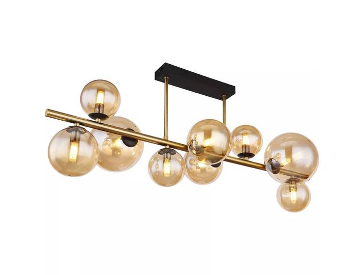 mutoni - Deckenleuchte Riha Metall matt 9xG9 LED, One Size, Multicolor