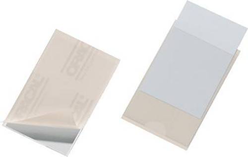 Durable Selbstklebetasche POCKETFIX 57x90mm - 8379 (B x H) 90mm x 57mm Transparent 100 St. 837919