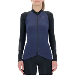 UYN Granfondo Overwear Fahrrad-Trikot Damen peacot/blackboard L
