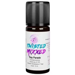 Twisted Vaping Aroma 10ml Gay Parade