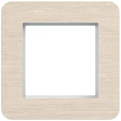 Hager WAD9100X12 Rahmen 1fach, C.8, drift wood, Koto-Holz