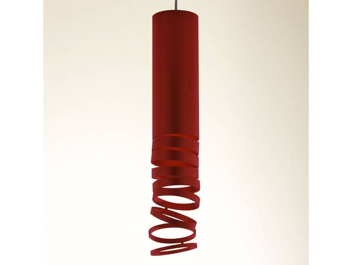 Suspension Decomposé Rouge - Artemide - Salon / séjour - Design - Métal - À ampoule unique