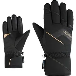 ZIENER Damen Handschuhe KARION-Z AS® glove lady, Größe 7 in Schwarz Schwarz