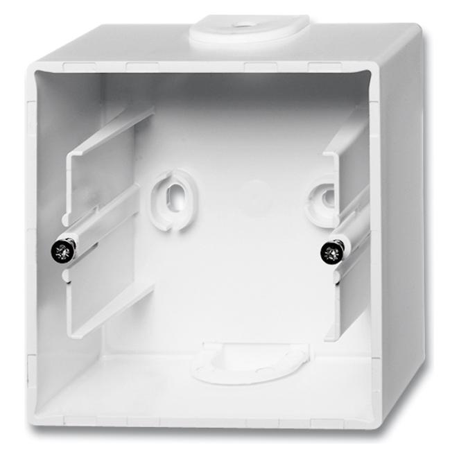 ABB basic55 Unterlage, glänzend weiss, 1 Modul, Lieferung ohne Rahmen (2CHP941799A0974)