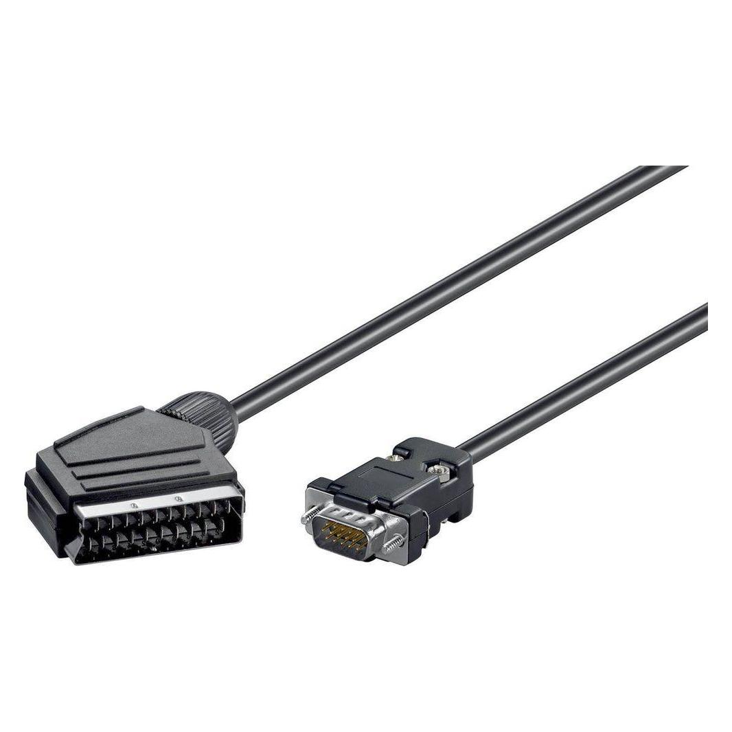 Delock Scart - VGA (2 m) (65028)