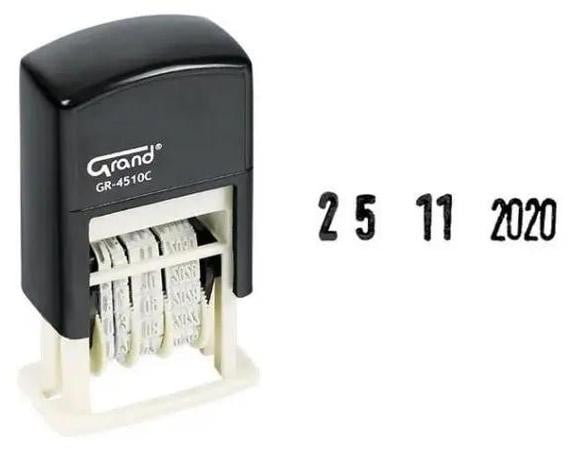 Digitale datumstempel Grand