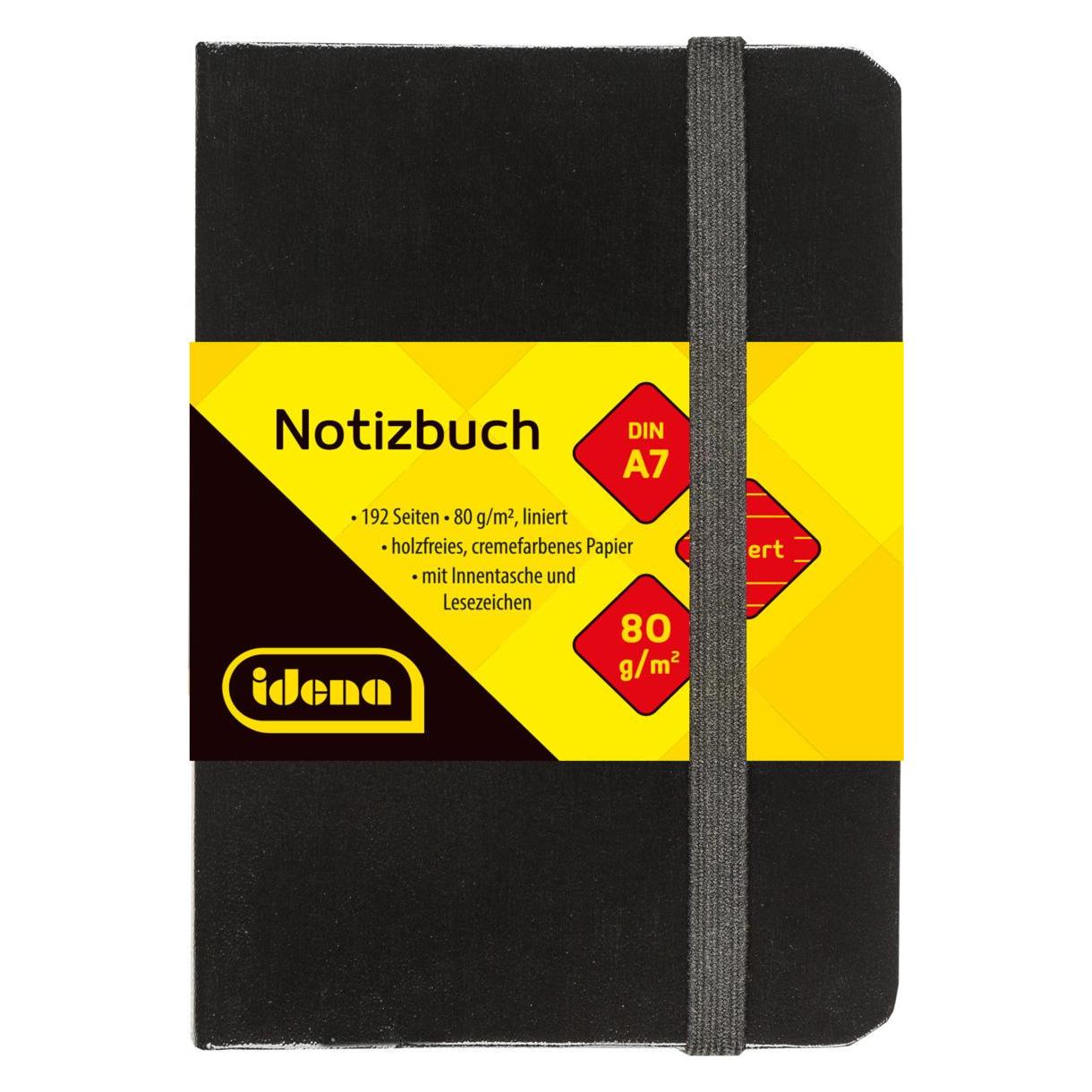 Idena Notizbuch (A7, Liniert, Harter Einband) (22657860)