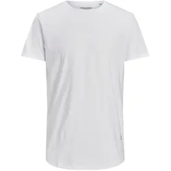 Jack & Jones Herren Rundhals T-Shirt JJENOA - Regular Fit Plussize - Black 12184933 - 5XL