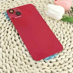 Magnetische Glas-Rückseite für iPhone 14/14 Plus - 14Plus red