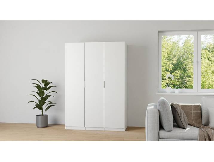 Armoire grise sur mesure Mélaminé premium Blanc gris