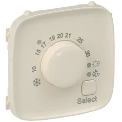 Legrand 755316 Valena Allure elektronisches Raumthermostat Farbe: Mandelweiß