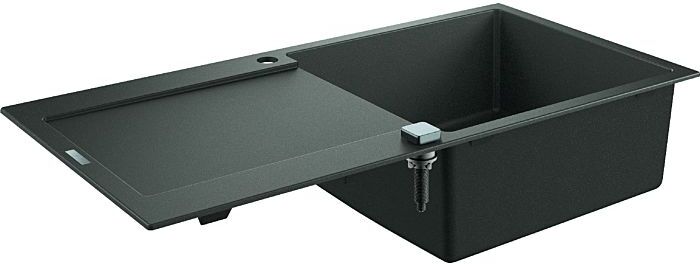Grohe K500 Komposit-Einbauspüle 31645AT0 1000x500mm, 1 Becken mit Abtropffläche, granit grau