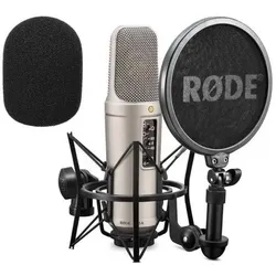 RØDE NT2-A Set Mikrofon mit WS2 Windschutz, Mikrofon