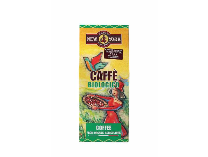 Caffè New York BIO (80/20) Bohnen 250g Kaffee – Kaffeebohnen