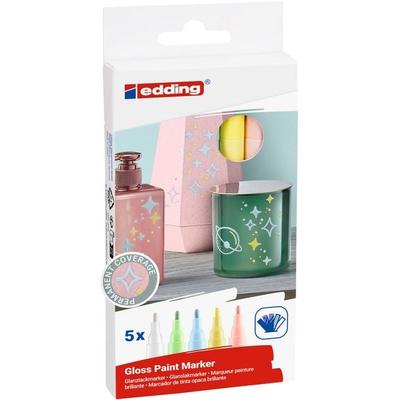 Edding Glanzlackmarker 751 Creative Pastell 1-2mm 5er Set
