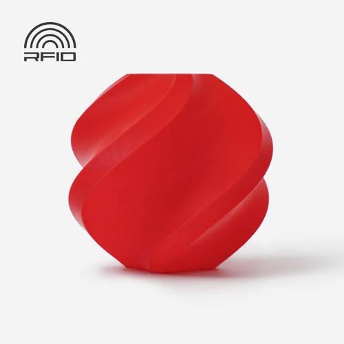 BambuLab A00-R0-1.75-1000-splfree Basic Refill Filament PLA 1.75mm 1000g Rot 1St.