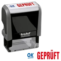 trodat Textstempel printy 4912 office "GEPRÜFT"