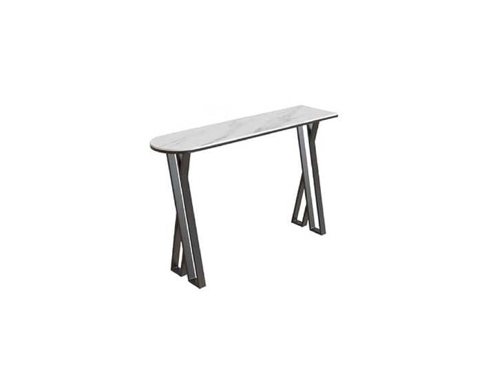 loeusjfnr Langer Bartisch Rock Slab Bartisch, Kleiner Esstisch for zu Hause, einfacher Wohnzimmer-Küchentisch, hoher for die Wand im Familieneingangsbereich