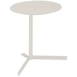 Birdy Beistelltisch rund weißbeige H: 45cm