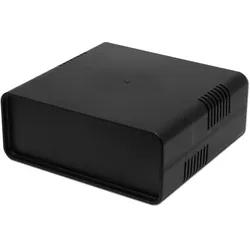 Universalgehäuse, Euro Box, mittel, 150x146x60mm, schwarz