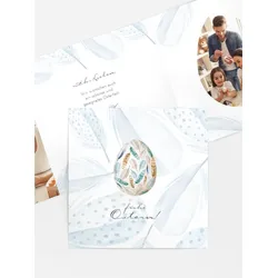 Osterkarten selbst gestalten mit Spruch und Fotos im Onlinedesigner bei Meine-Kartenmanufaktur.de